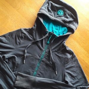 Lululemon dark gray scuba hoodie size 4